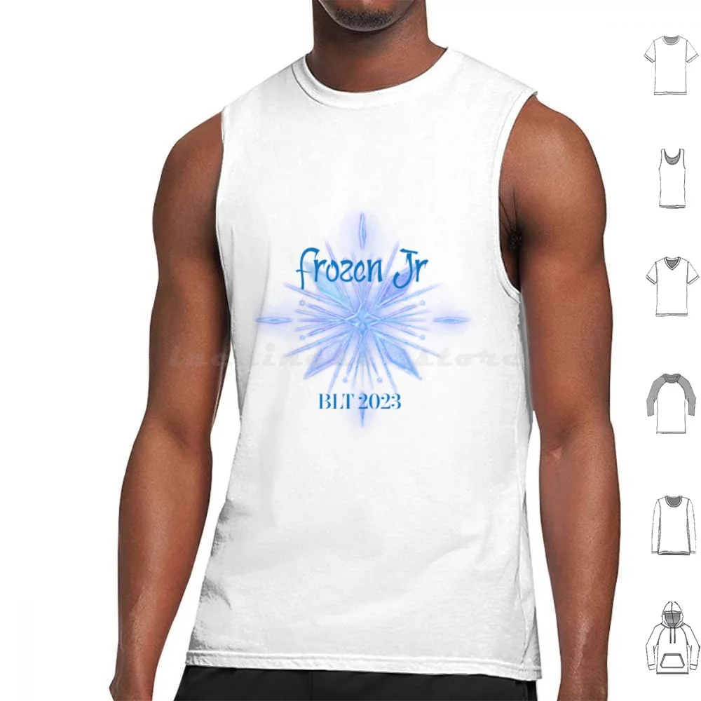 Snowflake Blt 2023 Tank Tops Print Cotton