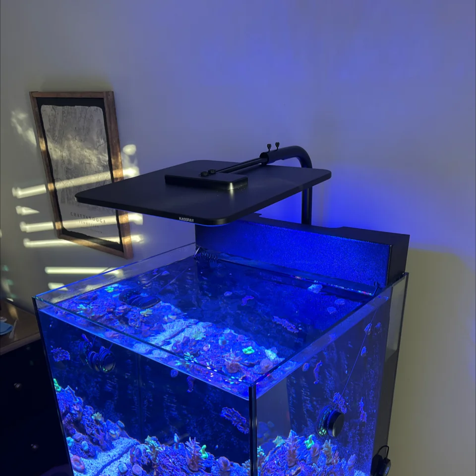 T120 120W all-aluminum CREE lamp beads, fanless, intelligent WIFI control, suitable for marine coral reef aquariums