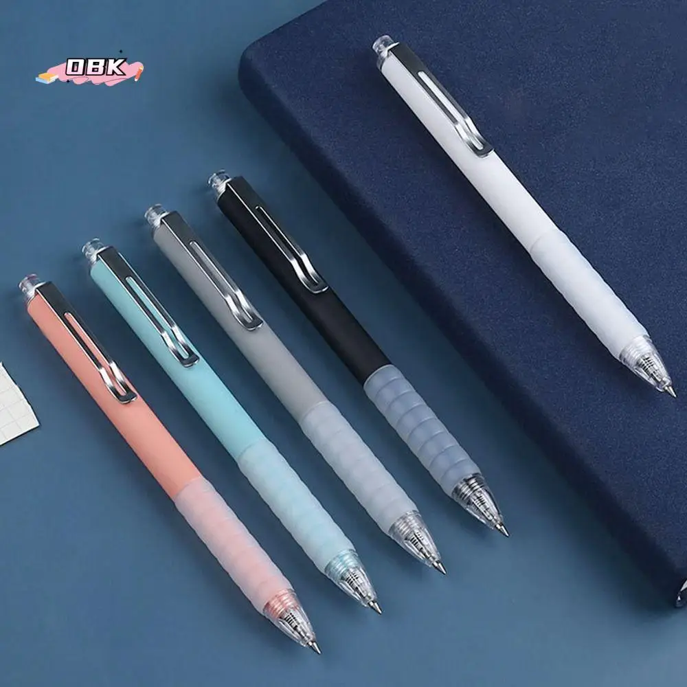 

Durable Simplified Press Neutral Pen Quick Dry Inktight Signature Pen Anti-slip High Appearance Level Black Pen Examination