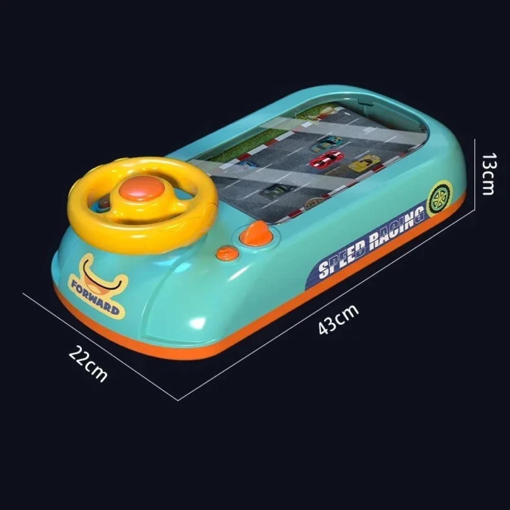Racing Adventure Game Console Handheld Driving Simulator Toy for Brain Training and Coordination Birthday Gift view 6