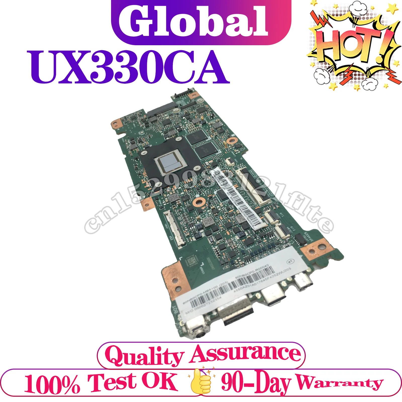 UX330CA U330C UX330 UX330C UX330CAK Mainboard Para ASUS Laptop Placa-mãe Com M3-7Y30 I5-7Y54 8GB/4GB-RAM PLACA Principal