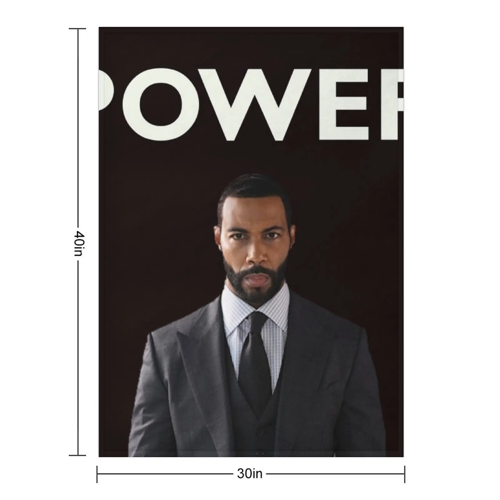 Power tv show Throw Blanket Flannel Fabric Winter beds Designers Baby Blankets
