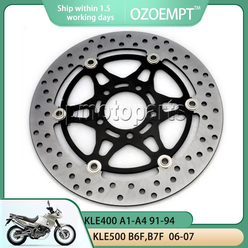 OZOEMPT 520-44T Motorcycle Rear Sprocket Apply to KLE400 A1-A4  91-94  KLE400 A6  99  KLE500 A1-A6  91-96  KLE500 B6F,B7F  06-07