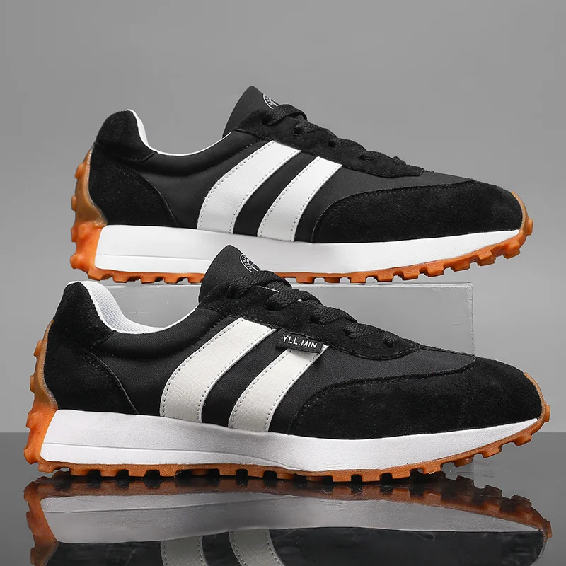 2026 New Casual Shoes Spring Autumn Breathable Comfortable Vintage Sneakers Fashion Lace Up Outdoor Non Slip Running Shoes view 4