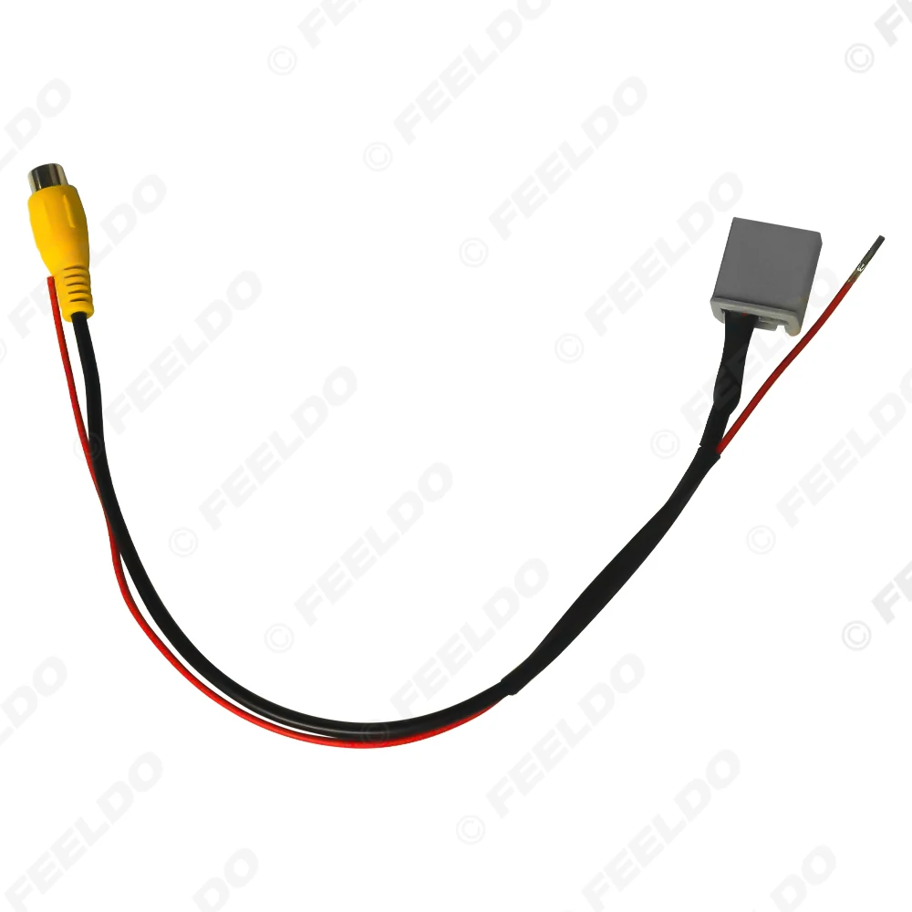 FEELDO Car Reverse Camera Input Cable For Honda Civic (Mk9)/CR-V (Mk3) With Original Navigation Extended Function #HQ959