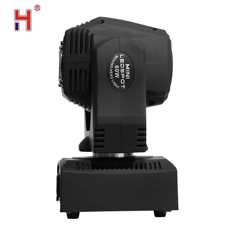 Imagem -02 - Gobo Moving Head Iluminação de Palco Led de Alto Brilho Profissional por Dmx512 para dj Par Partido Bola de Discoteca Espetáculo Peças Lote 60w