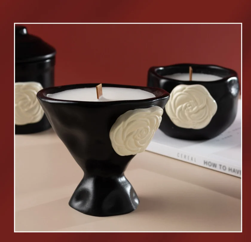 T11MKS914V Candle Aromatherapy Festival Gift Candle Cup DIY Container for Putting Candles