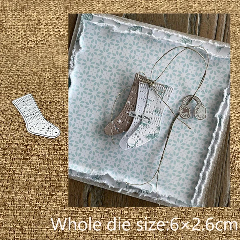 

Новый дизайн, ремесло, металлический трафарет, штампы, рождественские носки, украшение, высечки для скрапбукинга, альбом, бумажная карта, ремесло, тиснение