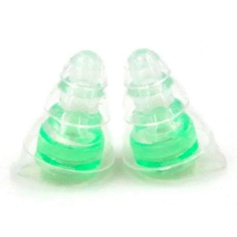 1 Pair Noise Canceling Ear Plugs Anti-Noise Silicone Waterproof Dust-Proof Earplugs Diving Water Sports Swimming Accessories