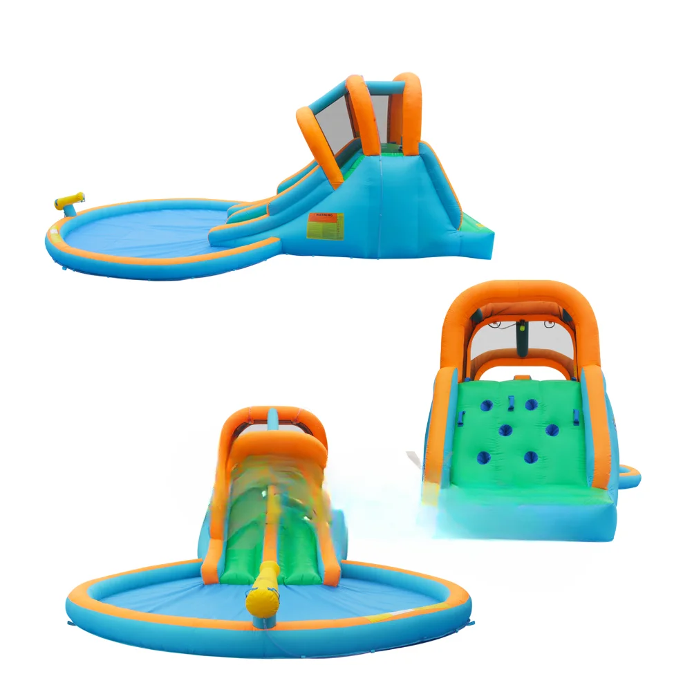 

Inflatable Castle Children's Selection Customized Swimming Pool Double Splash Foam Slide Factory Bulk American Market