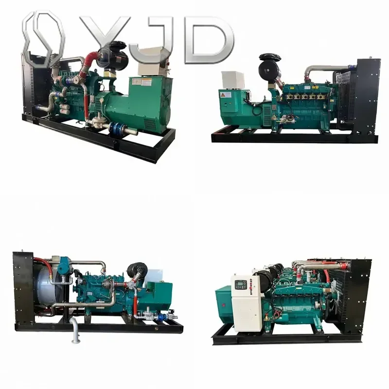 Junwei Coal Mine Plant Use 250-2000kW Natural Generator 2MW CHP Parallel Operation Deepsea/Smartgen Control Panel