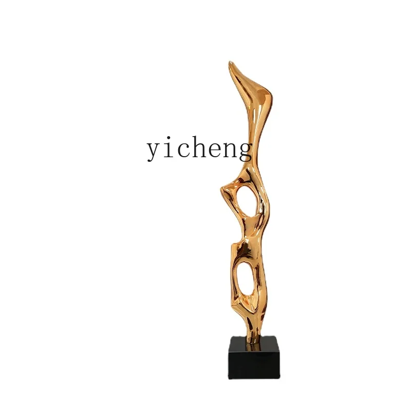 YY Modern Advanced Art Sculpture Hotel Sample Room Living Room Entrance Niche Decorations