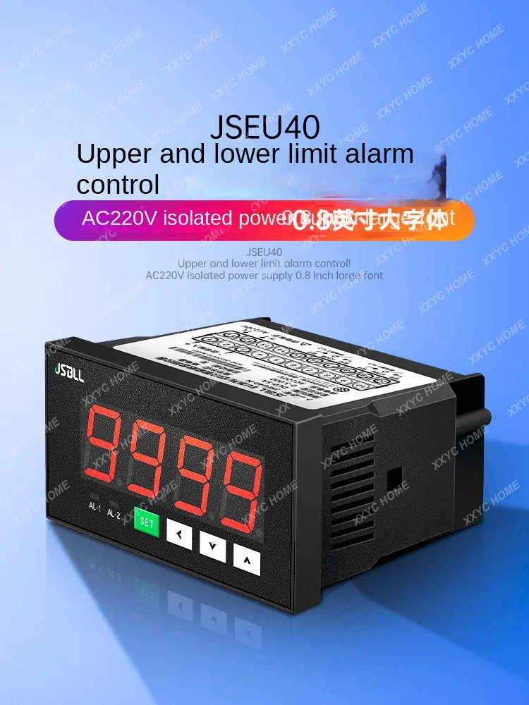 Intelligent AC Ammeter DC Digital Voltmeter Upper and Lower Limits Alarm Current Meter Strap Control Output