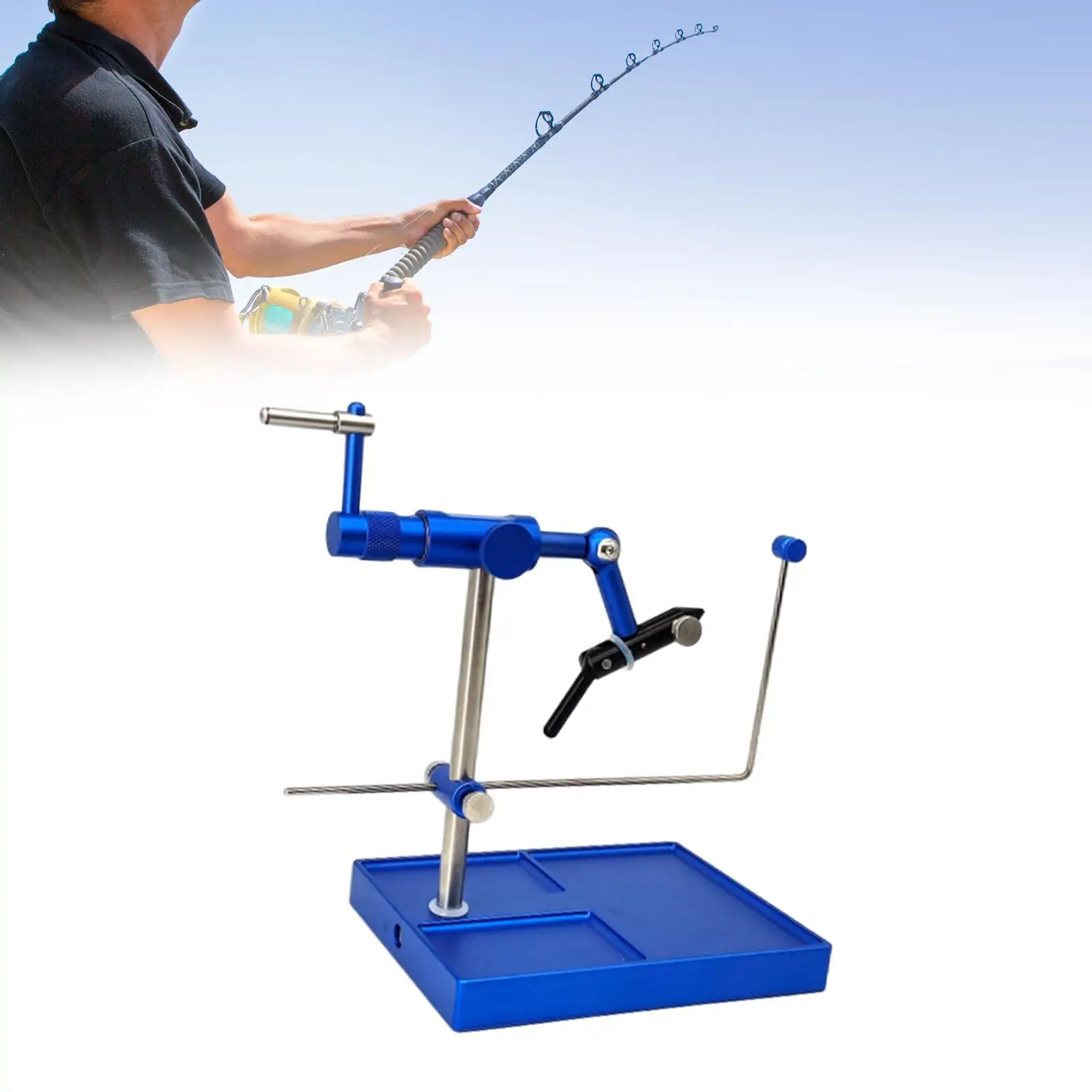 

Rotary Fly Tying Vise 360 Degree Rotary Binding Tool Fly Tying Station