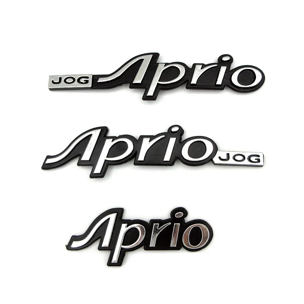 New ABS 3D Chrome Gas Fuel Emblem Front Frame Badge Stickers Scooter Decal Logo Motorcycle Body Symbol Mark For Yamaha JOG Aprio