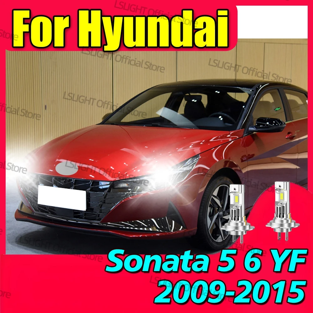 

2x LED H7 Headlights 30000LM Super Bright Lamp Bulbs 12V Plug&Play For Hyundai Sonata 5 6 YF 2009-2015 2010 2011 2012 2013 2014