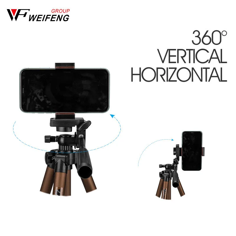 WEIFENG WT-3130 Desktop Tripod for Mobile Phone Camera Action
