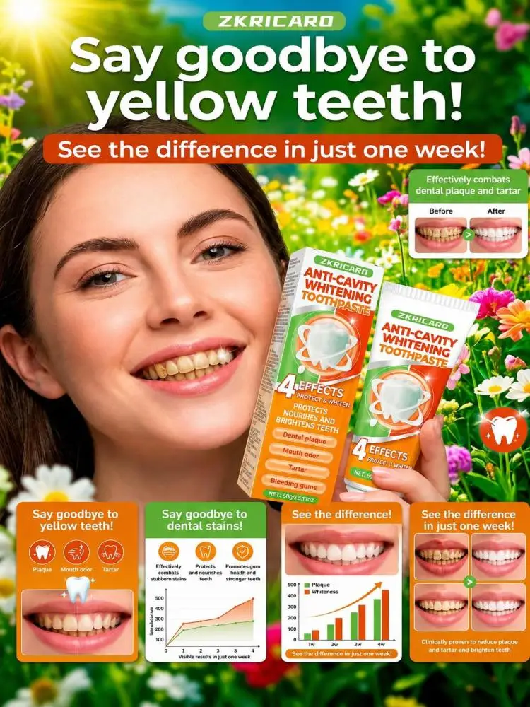 Daily Home Toothpaste for Surface Teeth Stain Removal, Gentle Gum Cleansing, Long Lasting Fresh Breath, Oral Care Paste for Men Women Daily Morning and Night Brushing Routine