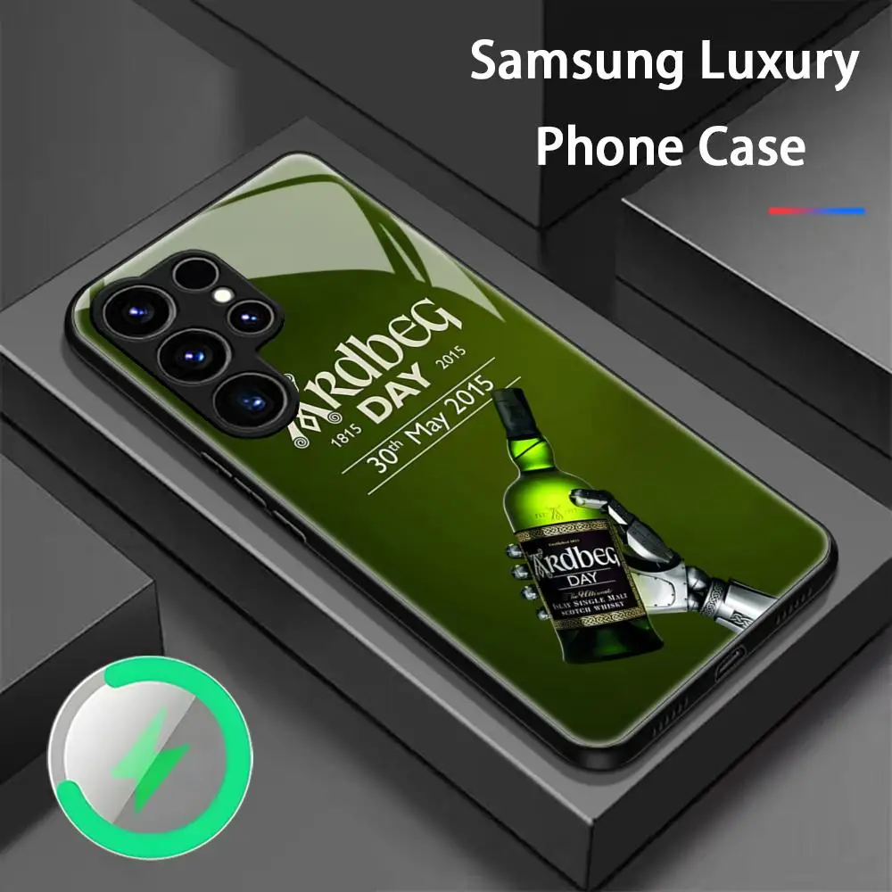LOGO A-Ardbeg Brand Fashion Phone Case For Samsung S26 S25 S24 S23 S22 S21 S20 Plus Ultra Fold A Glass Magnetic Case