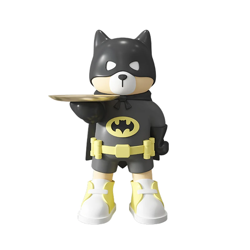 Home Decor Floor Decoration Sculpture Creative Bat Bear Large The Tray in the Living Room Holds Fashionable Doll Ornament Statue