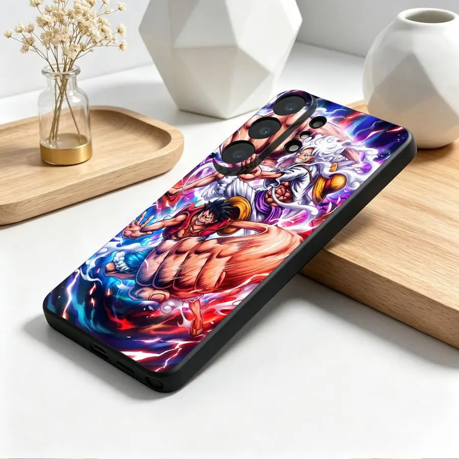 Ones P-Piece Luffy Wapol Case for Samsung Galaxy S26 S24 Ultra S20 FE S21 Plus S25 Edge Note 20 10 Ultra S23 S22 Phone Cover