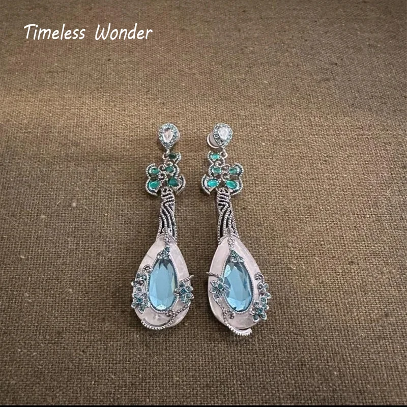 

Необычные серьги-гвоздики с цирконием Wonder для женщин, дизайнерские ювелирные изделия, сладкий подарок, редкий стильный тренд, простой аккуратный 3346