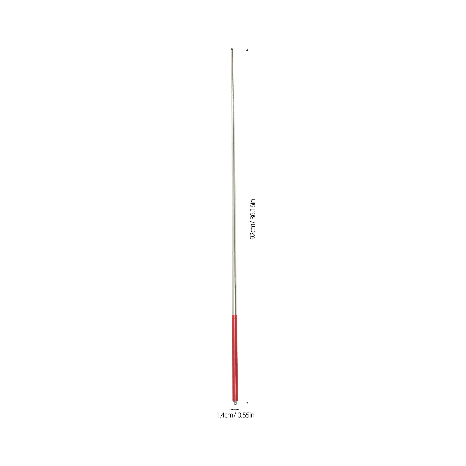 Retractable Stainless Steel Teacher Hand Pointer Classroom Electronic Whiteboard Pointer Teaching Stick Random Color