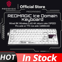 Original Redmagic Ice Domain Mechanical Keyboard Wired/Bluetooth/Wireless Keyboard the third mock examination Game Keyboard