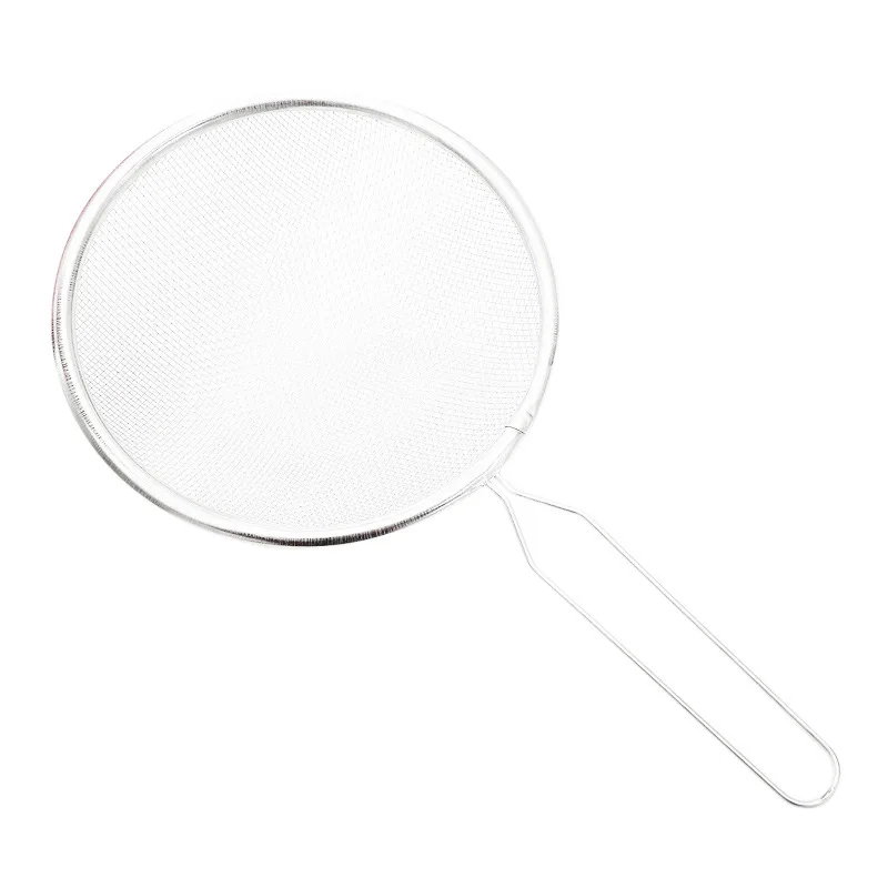 Stainless Steel Wire Fine Mesh Oil Strainer Flour Colander Sieve Sifter Pastry Baking Flour Sieve Sifter Kitchen Accessories