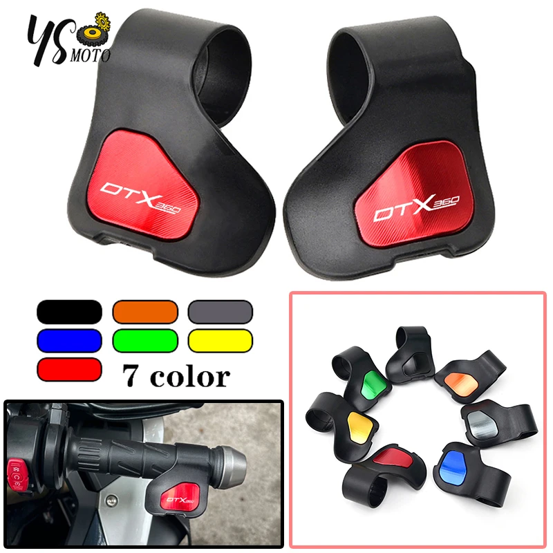 For KYMCO DTX360 DTX 360 2019-2023 2022 2021 2020 High Quality Motorcycle Accessories CNC Aluminum Throttle Clip Labor Saver