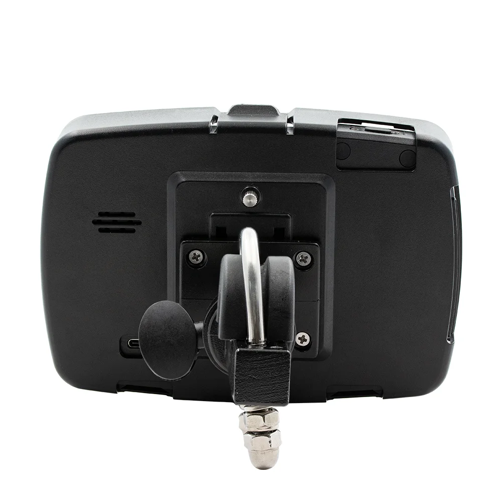 BQCC 5 Inch HD Motorcycle Portable MP5 IP65 Waterproof Mobile Phone Interconnection Dual Bluetooth Android AUTO CARPLAY