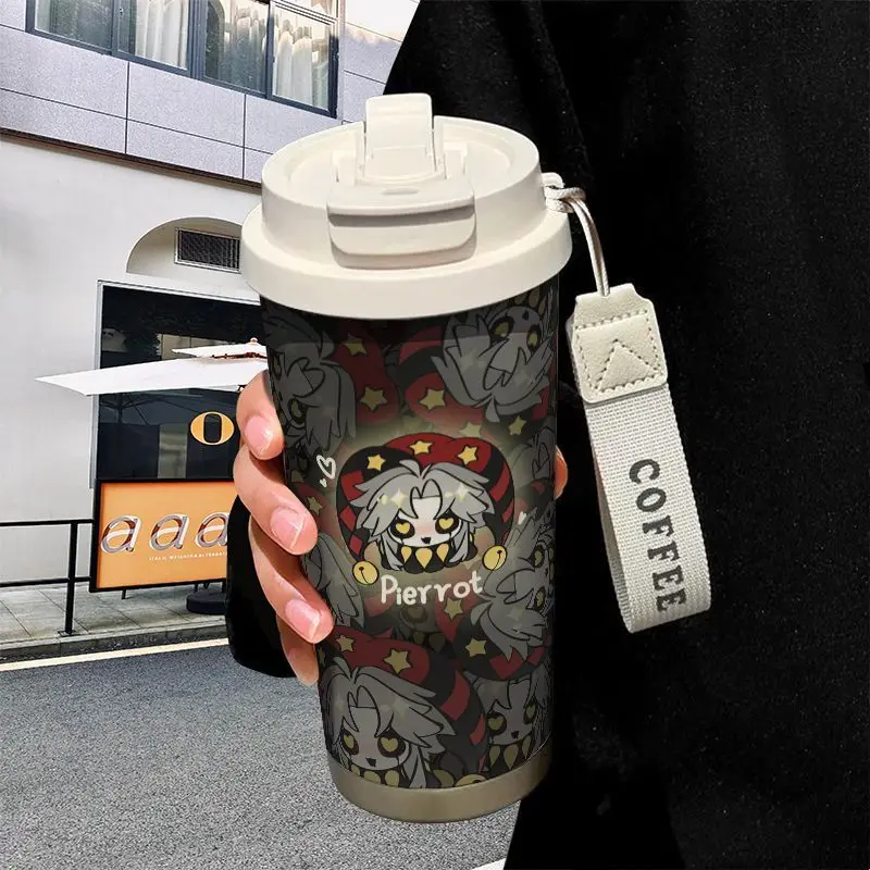 Anime The Freak Circus Stainless Steel Insulated Cup Kawaii Outdoor Sports Portable Double Layer Large Capacity Water Cup view 2