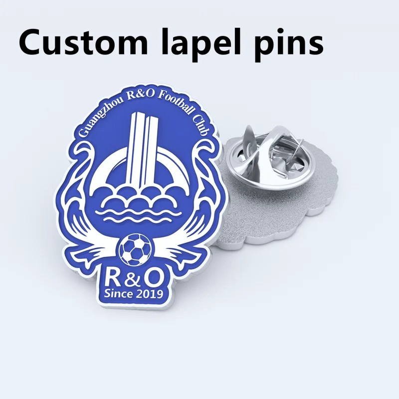 Football Games Metal Badge, Personalized Lapel Pin, Enamel Brooch Accessories on Backpack, High Quality Product Factory Made
