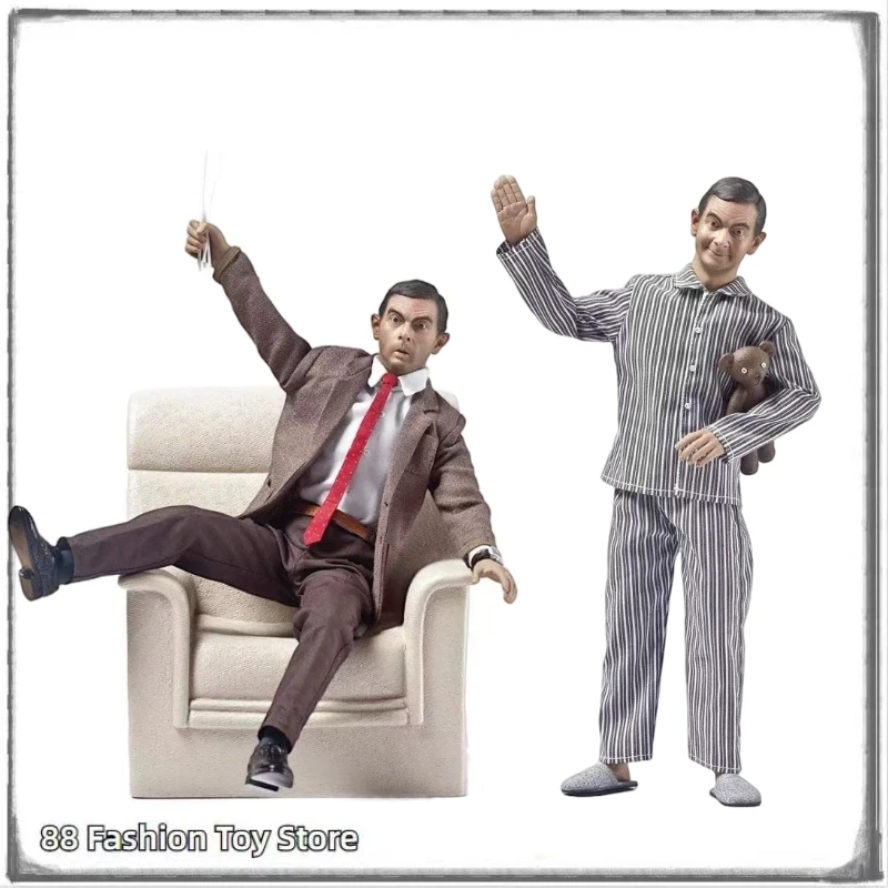 ZCWO Original Genuine Mr. Bean Movie Star MR BEAN 1/6 30CM Action Figure Model Toy Gift Collection Statue Ornaments in Stock