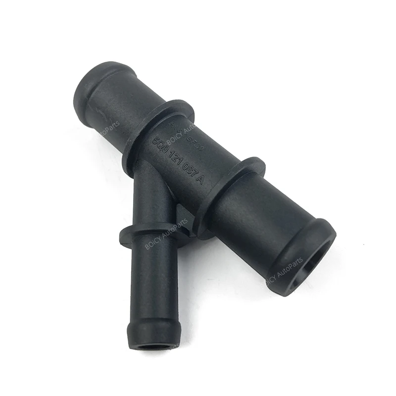 BOICY Distribution Pipe Coolant Hose Connector for Golf Jetta Polo Tiguan TRO Touran A1 A3 Q2 Q3 TT Superb 5Q0121087A 5QD121087B