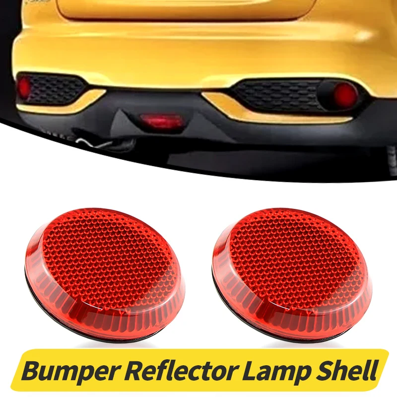 

2PCS Rear Bumper Reflector Rear Brake Lamp Reflector Light Shell (No Bulb) FOR Toyota Corolla/iQ/Sienna SE For Nissan Qashqai