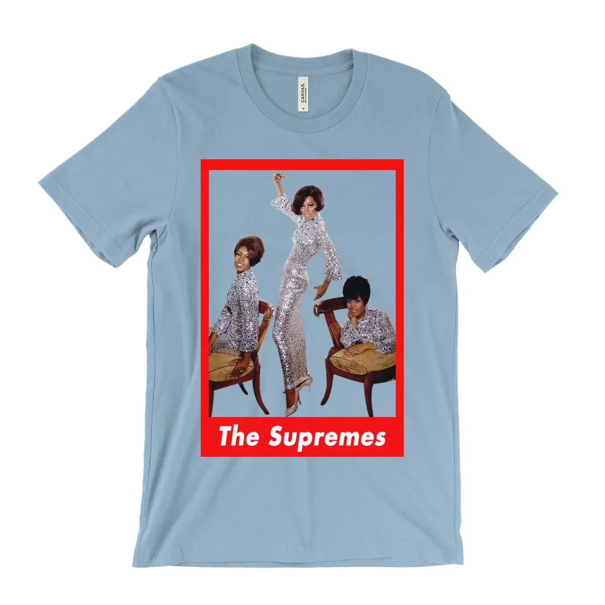 The Supremes T Shirt Diana Ross Soul Disco Motown Girl Group Baby Love vntg long or short sleeves