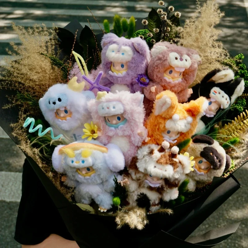 جديد حقيقي مزارع بوب Ani ليلة الوحش سلسلة الفينيل صندوق أعمى شخصيات أنيمي غرفة الديكور جمع لعبة عصرية هدية لطيف