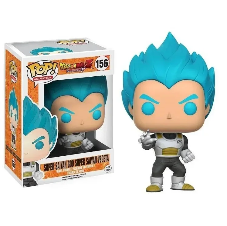 Funko POP Dragon Ball SUPER SAIYAN VEGETA 154 #   MAJIN VEGETA 862 445 VEGETA 669 676 758 10 814 156 713 Figura de vinil brinquedos modelo