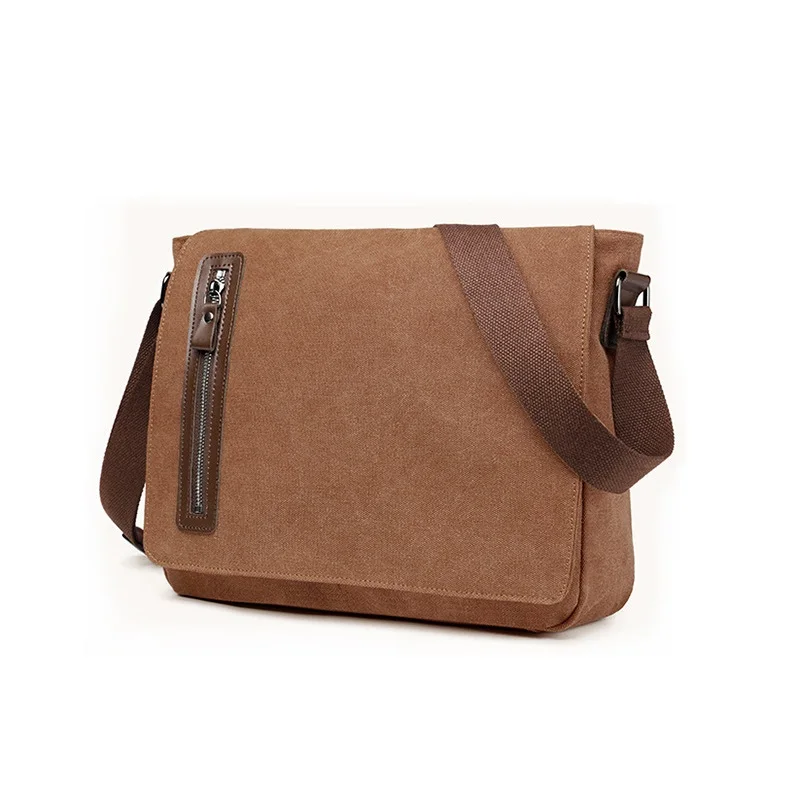 

Canvas Men Shoulder Bags Fashion Men's Crossbody Bag Large Capacity Unisex Messenger Bags