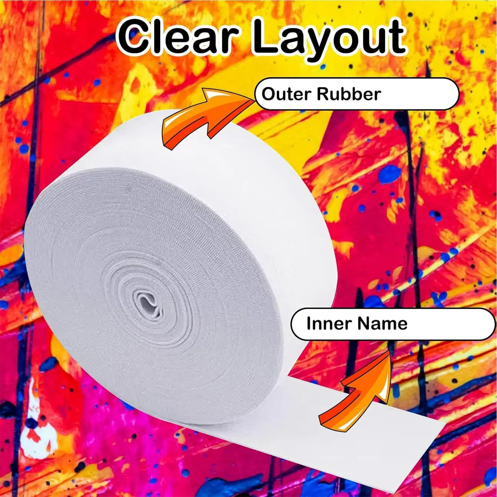 Clothing Labels Printed Iron-On Name Multifunctional Iron-on Fabric Label Mark Clothes Thermal Sticker for Name Address Barcode