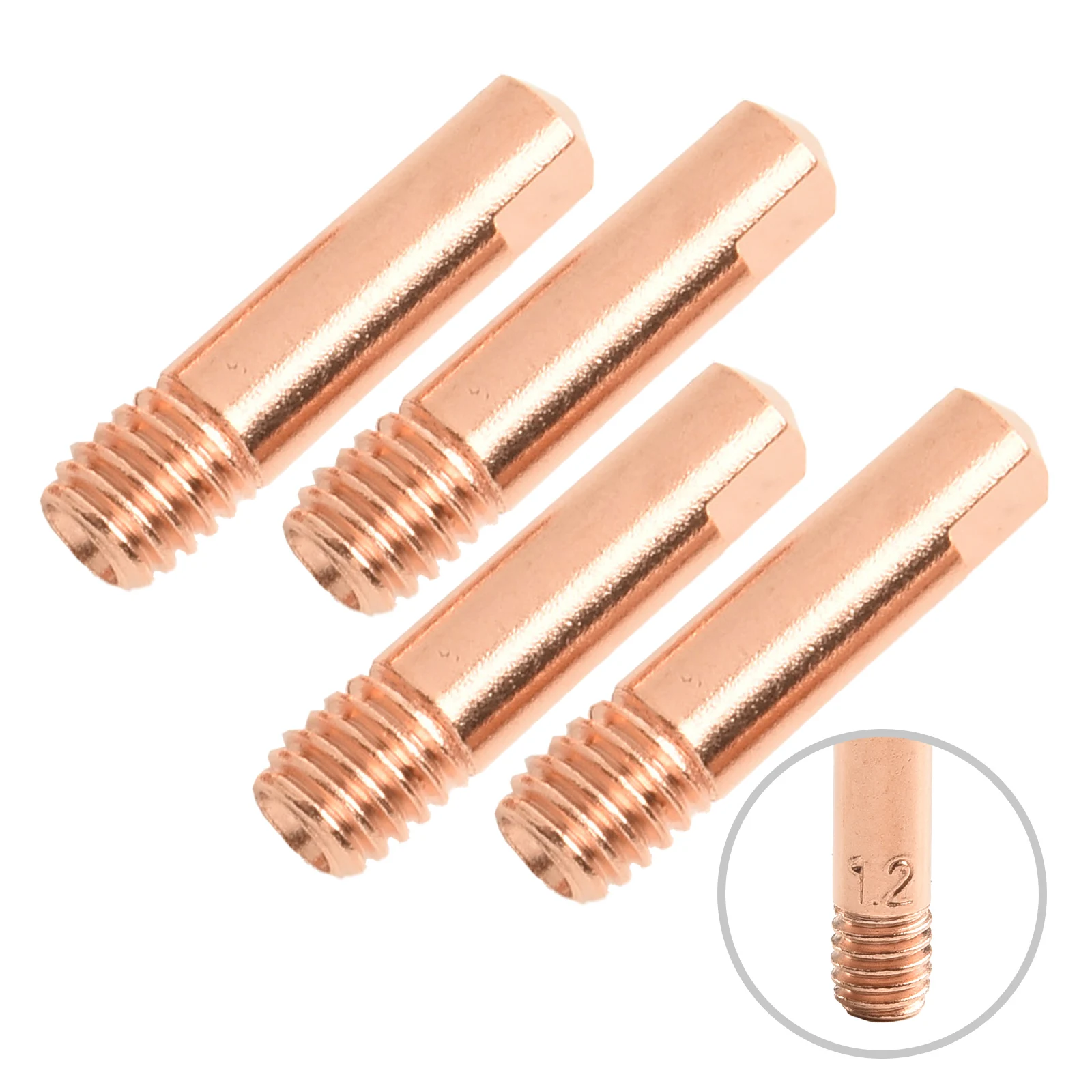 10PCS 15AK M6 Welding Torch Contact Tips Set Compatible with MIG Welding Torches 0 8mm to 1 2mm Sizes for Optimal Performance #5
