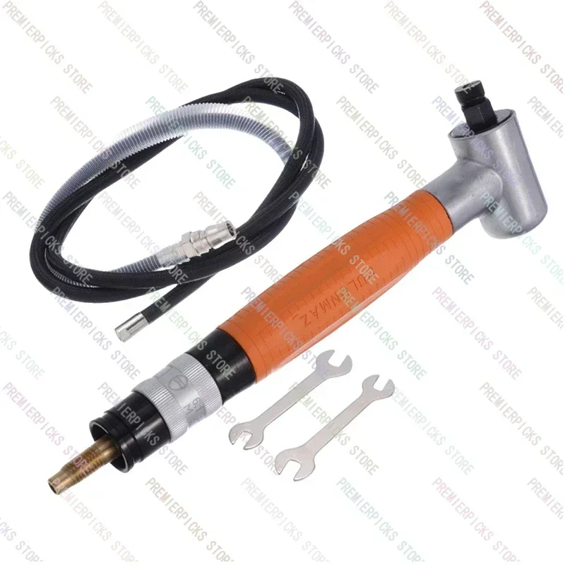 High Speed Elbow Straight Handle Pneumatic Grinder 90 Degree   3Mm Chuck 35000