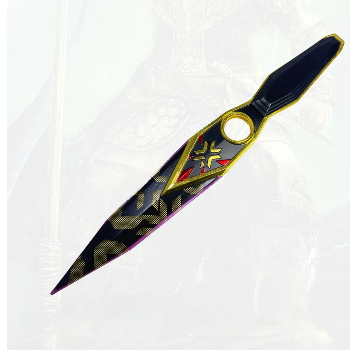 Valorant Kunai – épée Katana en métal, 11 pouces, sabre de samouraï Original, couteau Ninja, sabre Katana japonais, accessoires de Cosplay, jouet accessoire