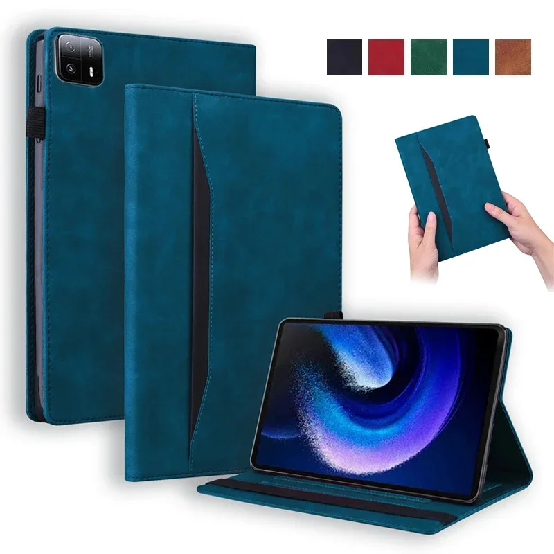 

Для Xiaomi Pad 6 Max Чехол 14 дюймов Роскошный чехол-бумажник из искусственной кожи с откидной крышкой для планшета Coque Xiaomi Mi Pad 6 Max 14 дюймов 2023 Чехол Funda
