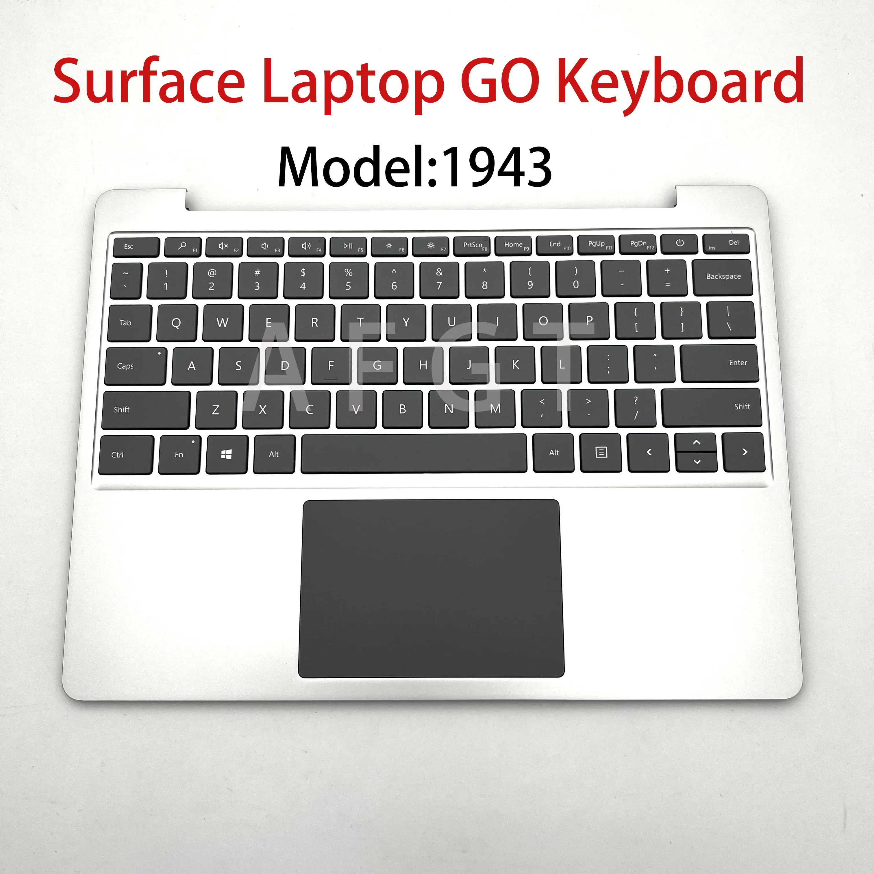 

US English Replacement Keyboards For Microsoft Surface laptop Go 1943 12.4inch Keyboard Assembly Sliver New