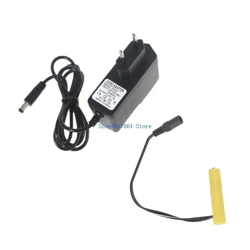 T3LB ACPower Convertidor Batería Eliminadores Cable Reemplace 1.5V LR03 AAA Conector