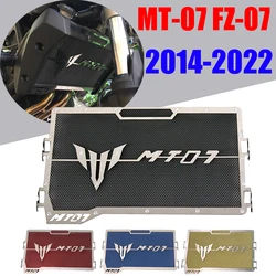 For Yamaha MT-07 MT07 FZ07 2014 - 2022 2021 2020 Motorcycle Accessories Radiator Guard Protector Grille Grill Protective Cover