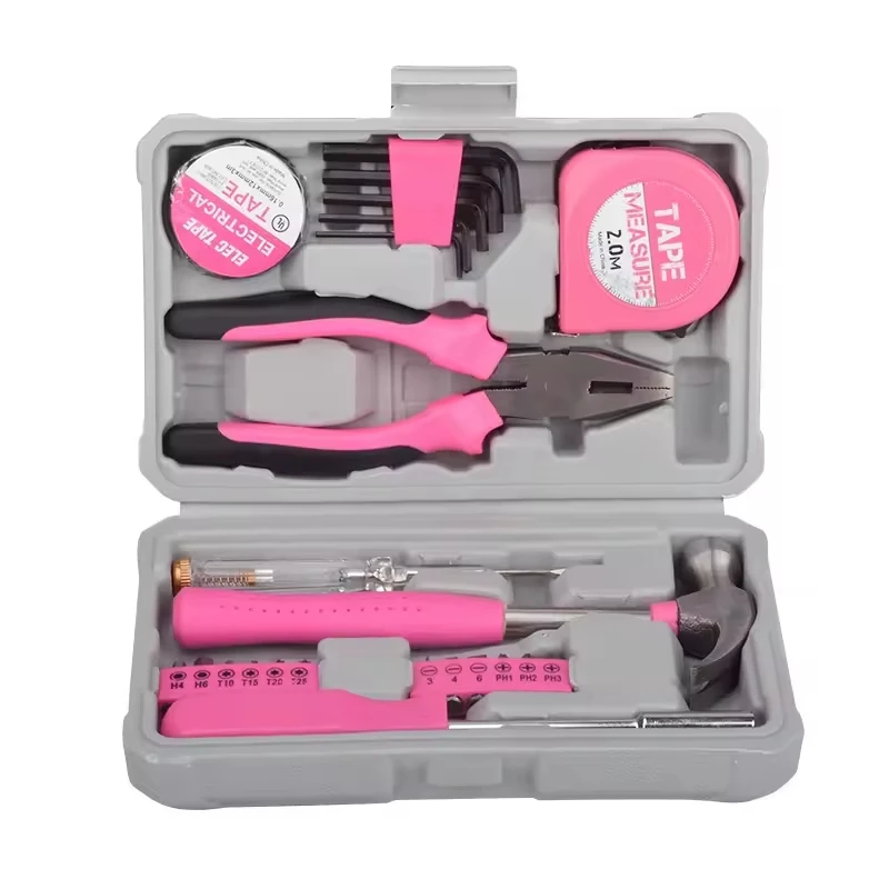 Multifunctional Power Tool Set Thickened Household Repair Tool Set Woodworking Hand-driven Hard Box Customized