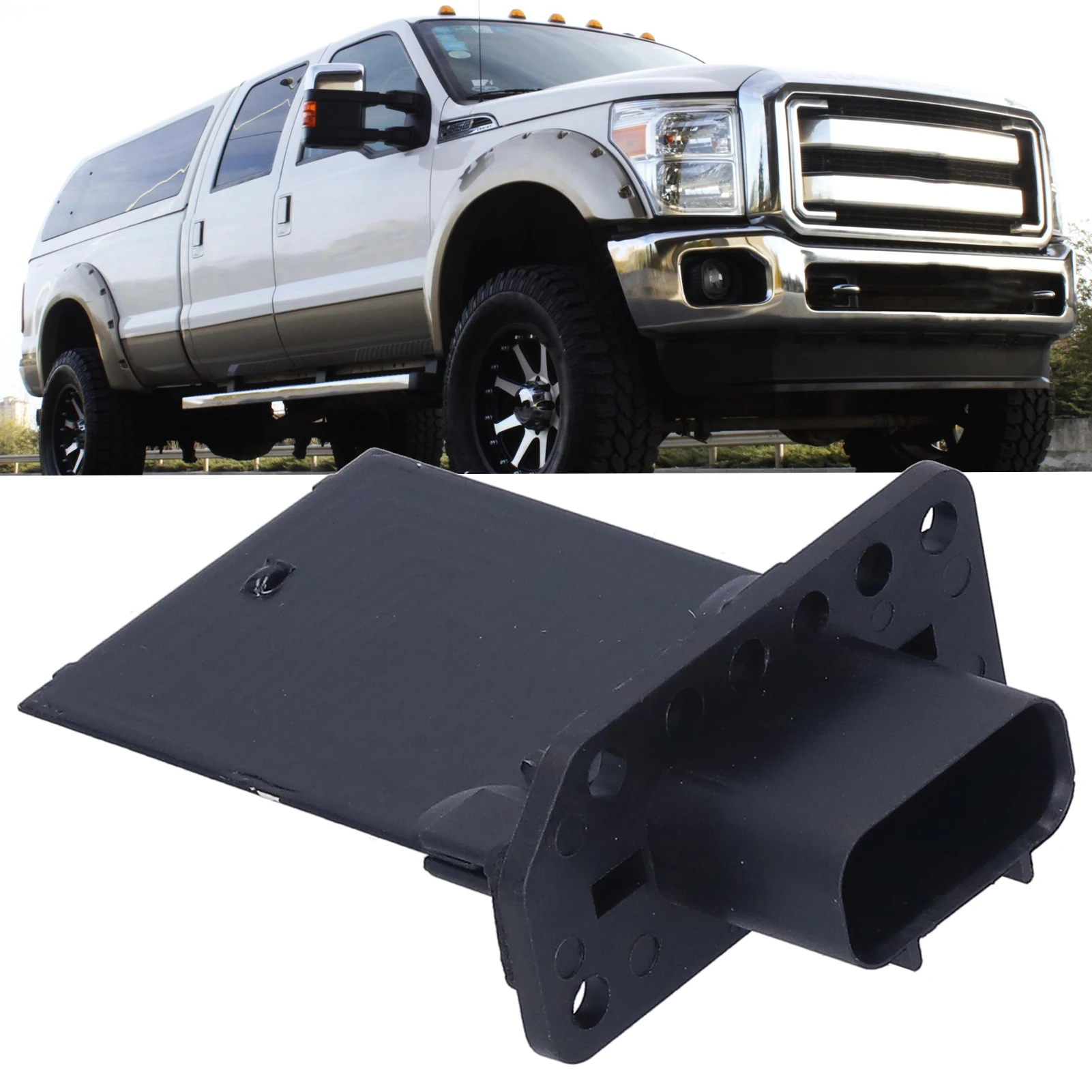 

Резистор двигателя вентилятора, передний резистор двигателя вентилятора отопителя HVAC 3F2Z18591AA для Ford Escape/Expedition/// Вентилятор Mo